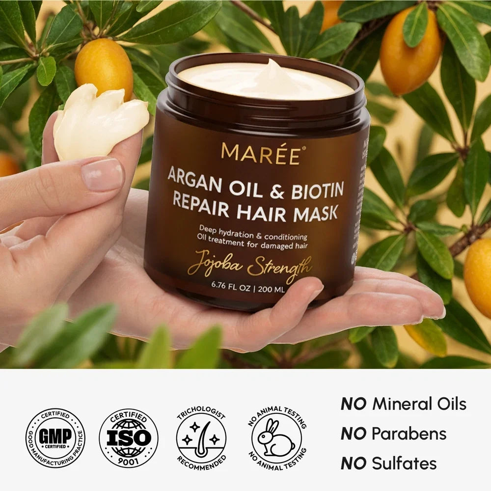 Argan oil hair repair mask – view 7