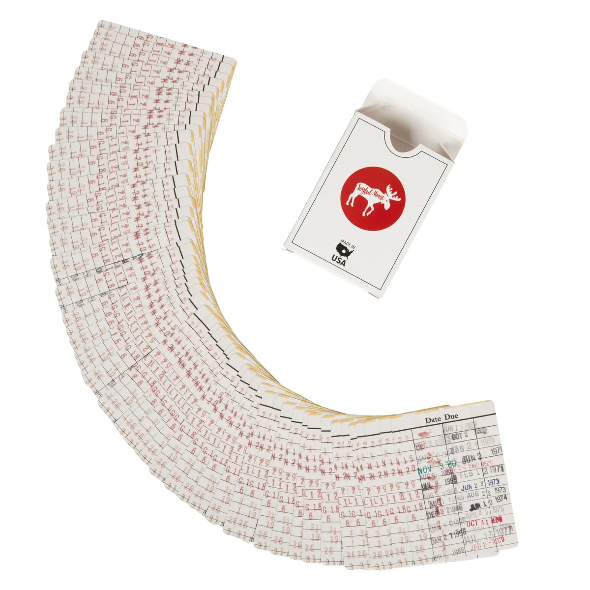 Library Book Card Deck, Literary Deck of Playing Cards, Poker Cards for Readers, Book Club Gift Ideas by Joyful Moose