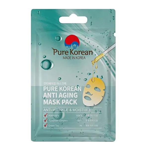 Pure Korean Anti-Aging Face Mask - Intensive Hydration & Anti-Aging Skincare by Beauty Care Bag