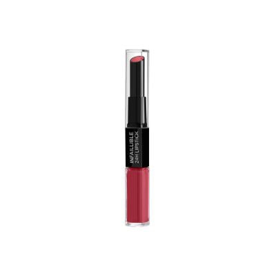 Loreal Paris Infaillible 24 HR Lipstick - Metro-Proof Rose, Long Lasting & Moisturizing by Beauty Care Bag