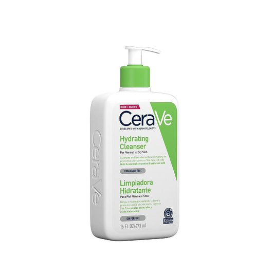 CeraVe Moisturizing Cleanser 473ml - Gentle Facial Cleanser for Dry, Sensitive Skin by Beauty Care Bag