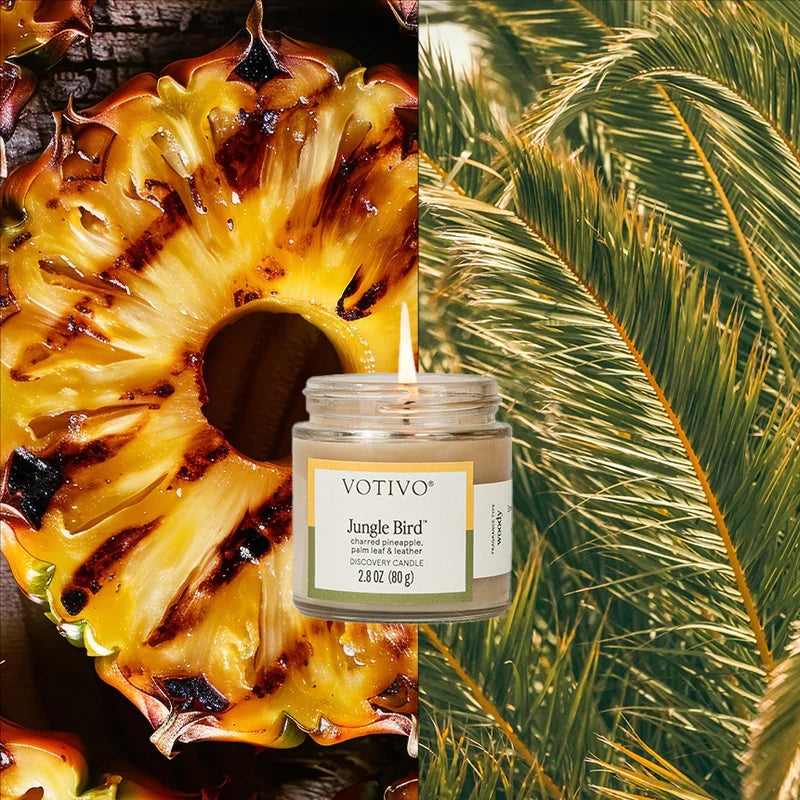 Votivo Jungle Bird Discovery Candle by Rust & Cinder