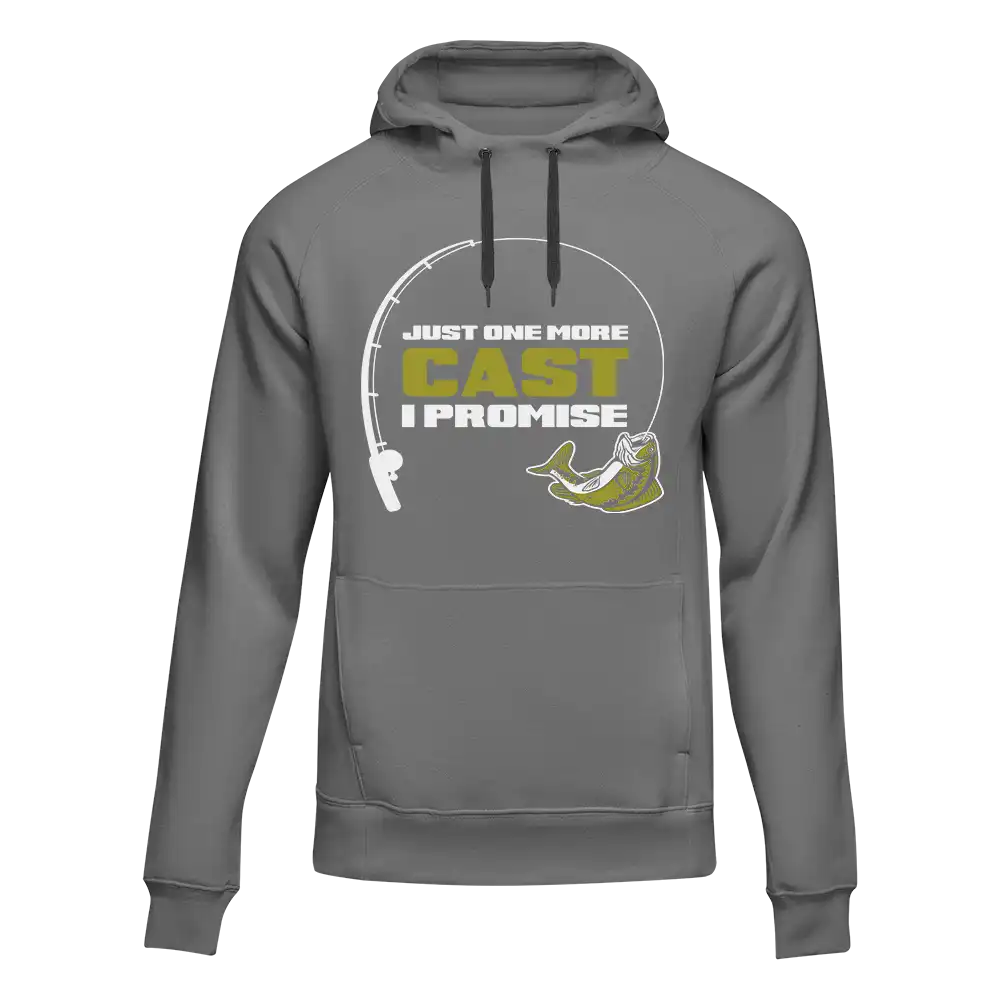 Just One More Cast Unisex Hoodie by Outdoorzees