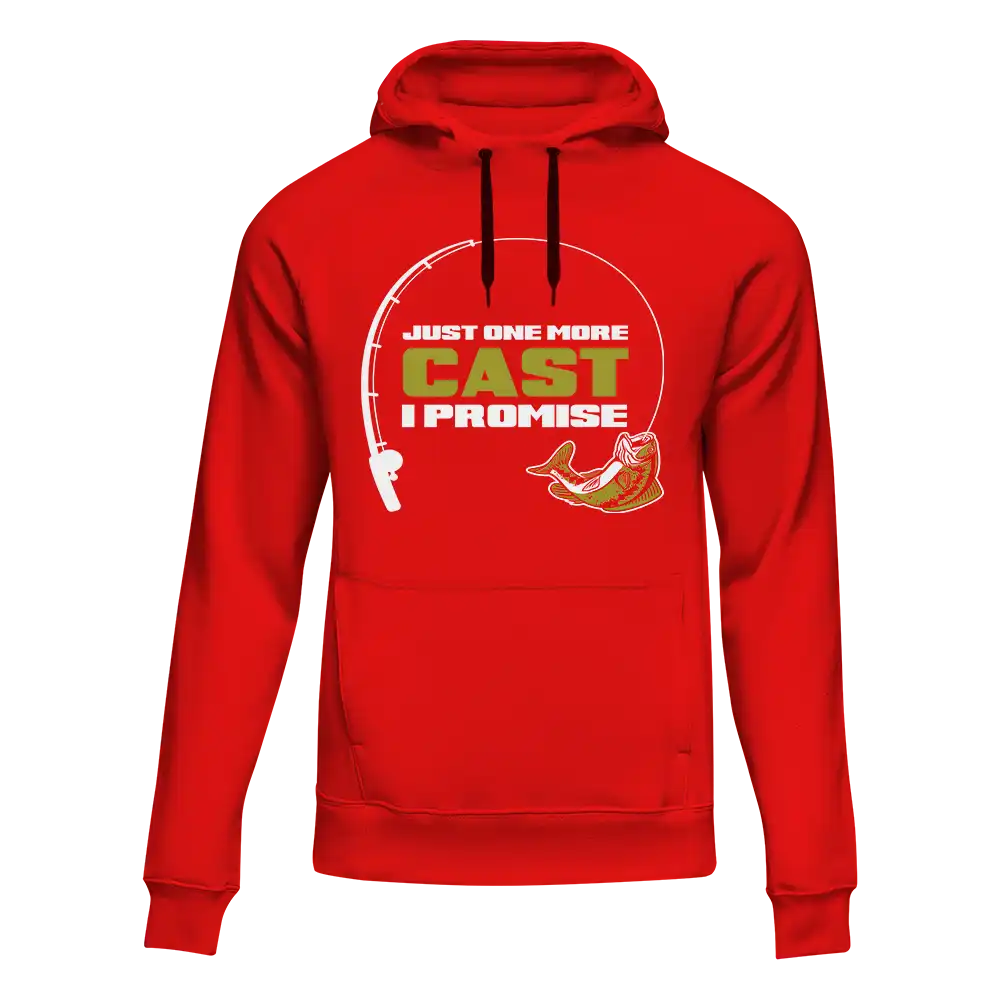 Just One More Cast Unisex Hoodie by Outdoorzees