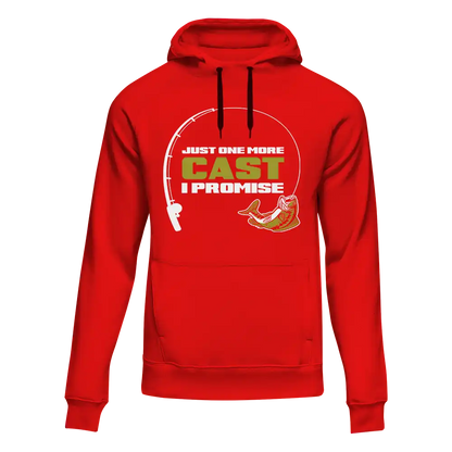 Just One More Cast Unisex Hoodie by Outdoorzees