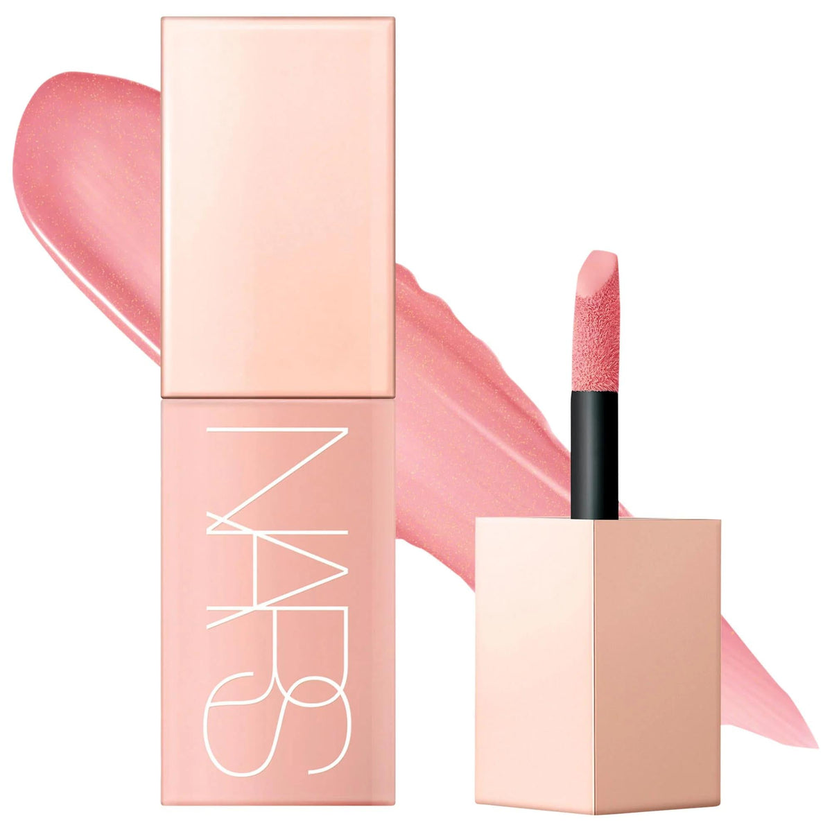 Afterglow Liquid Blush, buildable color