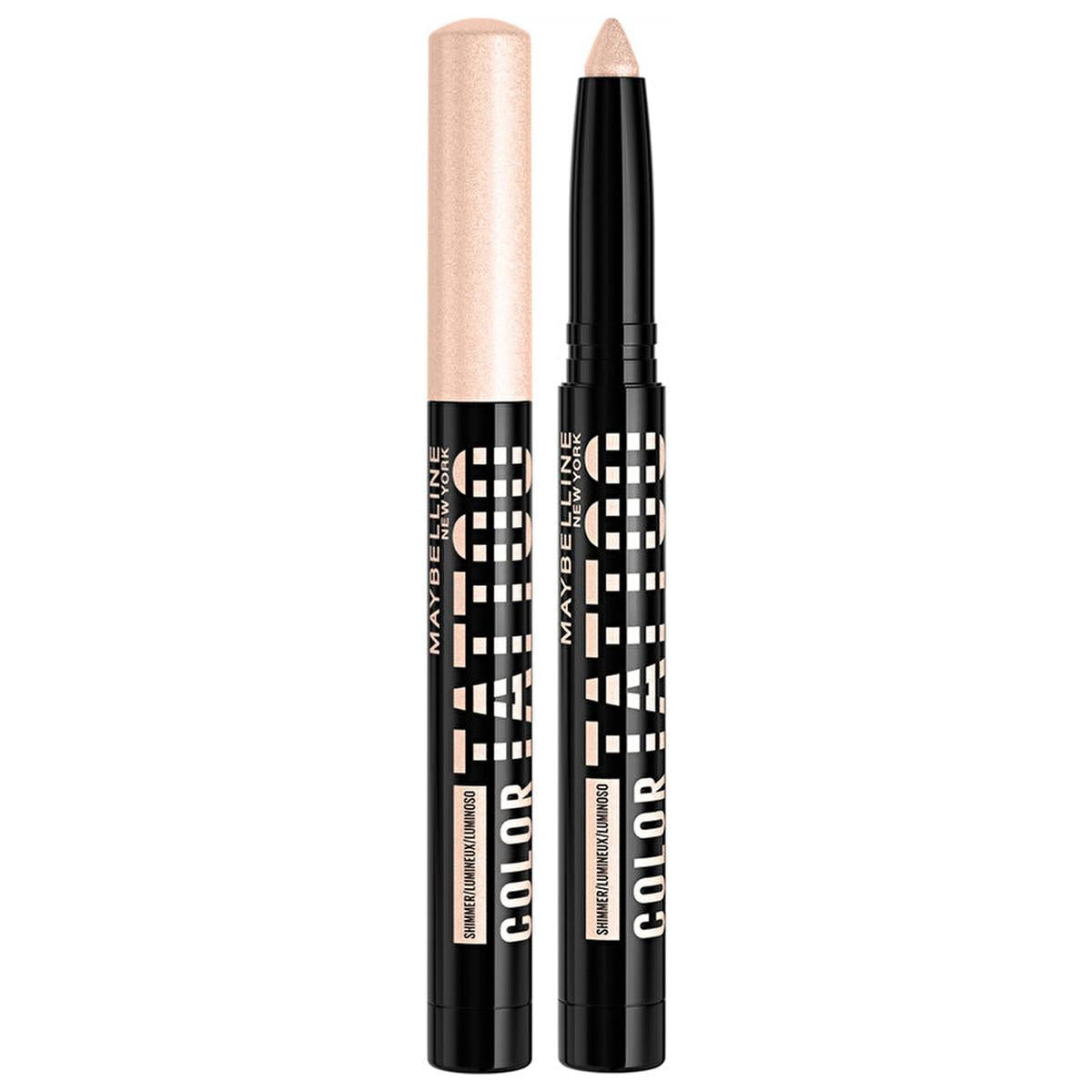 Maybelline Color Tattoo: Long-Lasting, Shining Cream Eyeshadow with Intense Color & Smudge-Proof Formula by Beauty Care Bag