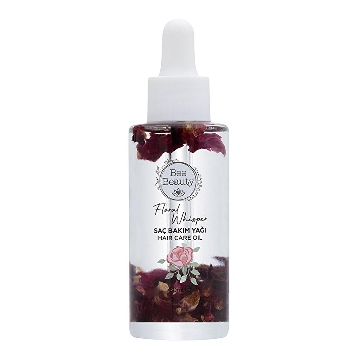 Bee Beauty Floral Whisper Hair Care Oil: Moisturizing, Shine Enhancing, and Revitalizing Treatment - 50ml by Beauty Care Bag