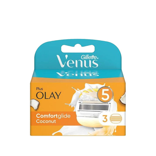 Gillette Venus and Olay ComfortGlide razor blades, 3 pack