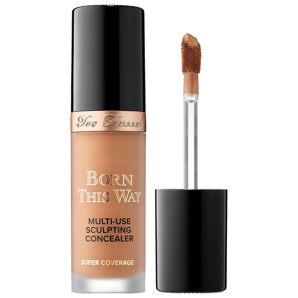 Born This Way Full Coverage Concealer: Hydrating, Natural Finish, Cruelty-Free Hyaluronic Acid Concealer for Flawless Skin by Beauty Care Bag