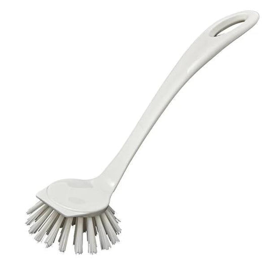 Flink & Sauber Round Head Dish Brush - Ergonomic Handle, Dishwasher Safe by Beauty Care Bag