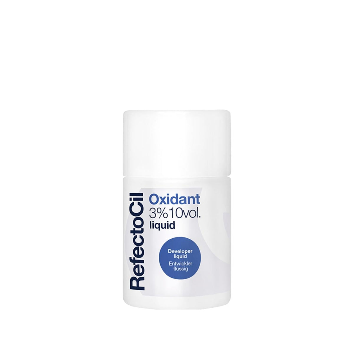 RefectoCil 10 vol. Hair Oxidizing Solution - 100 ml - Professional Hair Bleach Developer for Salon & Home Use by Beauty Care Bag