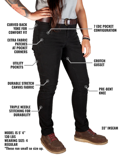 Kestral Women's Pant - Black by Off The Grid Surplus