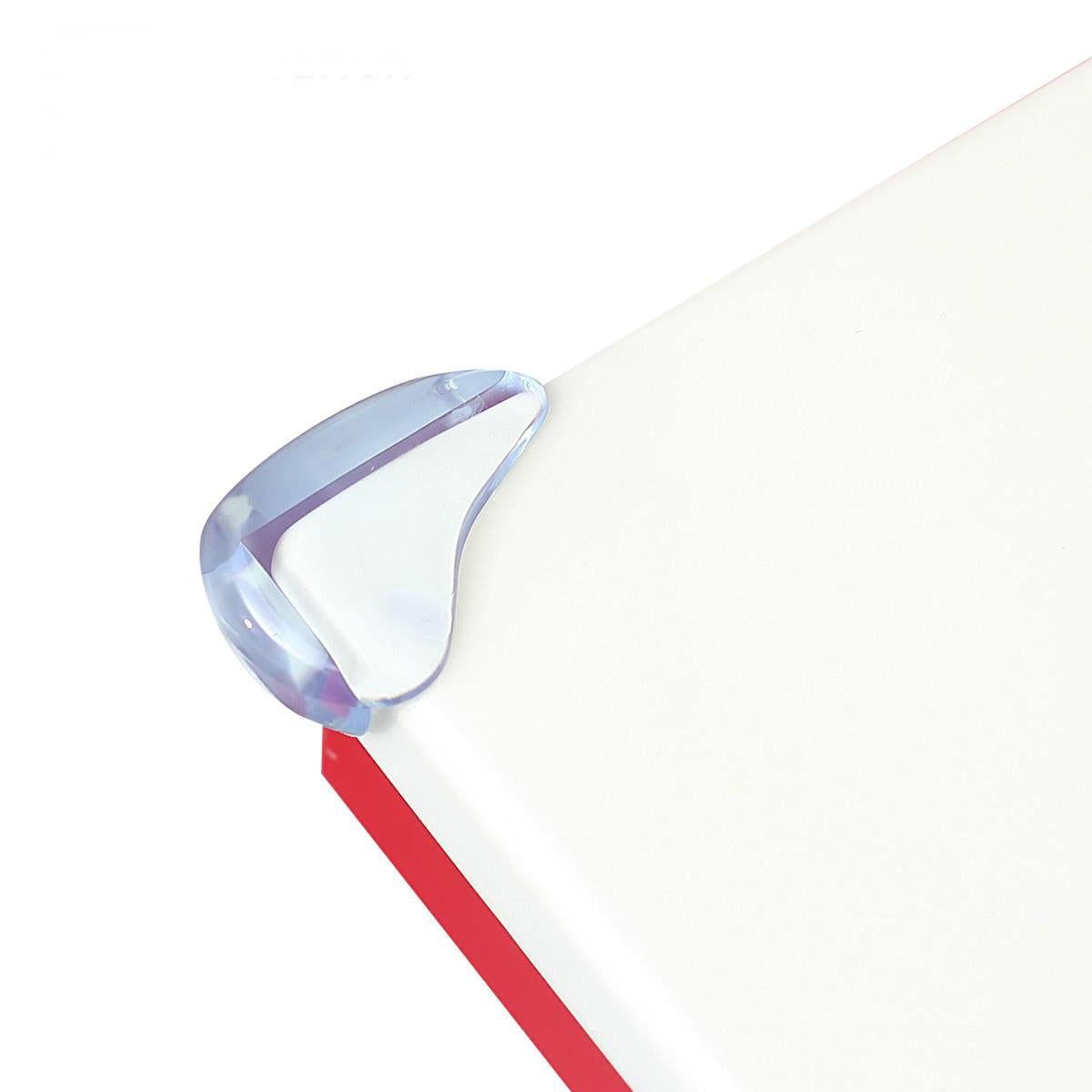 Miny Baby Corner Protector - Soft Silicone, Transparent, 8-Pack for Child Safety by Beauty Care Bag