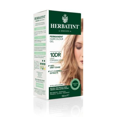 Herbatint 10DR Light Copperish Gold hair dye – view 6