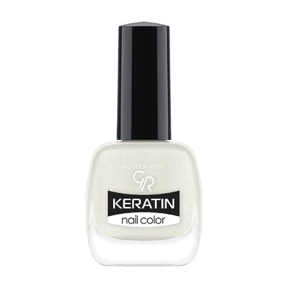 Golden Rose Keratin Nail Polish - Long Lasting, Cruelty-Free & Paraben-Free Nail Color - 01 by Beauty Care Bag
