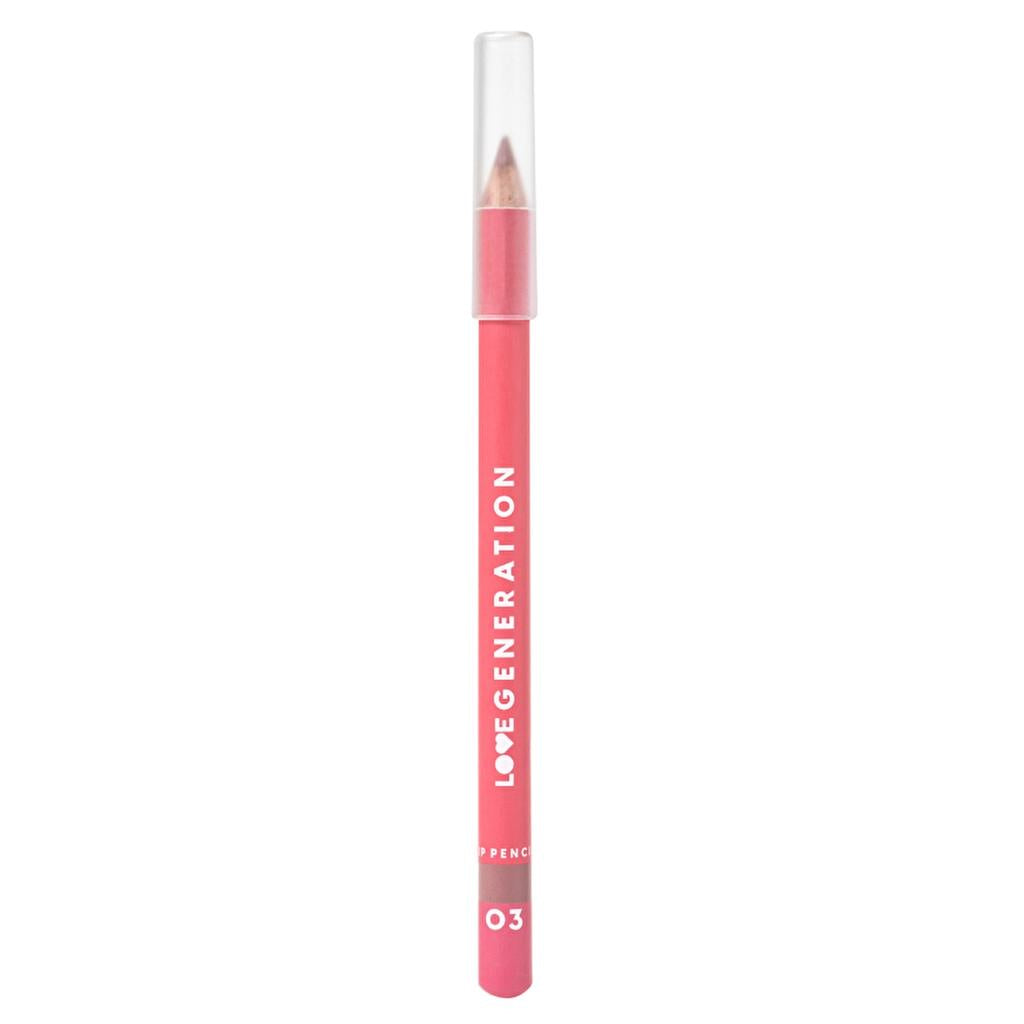 Love Generation Lip Liner 03 Powdered Petal Long-Wear by Beauty Care Bag