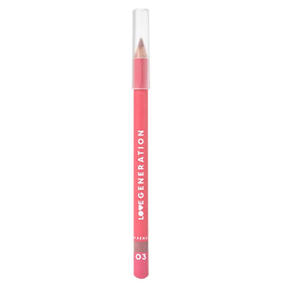 Love Generation Lip Liner 03 Powdered Petal Long-Wear by Beauty Care Bag