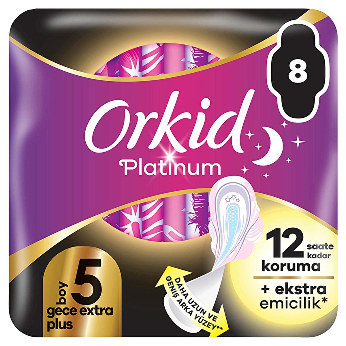 Orkid Platinum Hygienic Pads for Women - Zero Leakage, Extra Large, Comfortable Sleep Hygiene Products - Overnight Protection by Beauty Care Bag