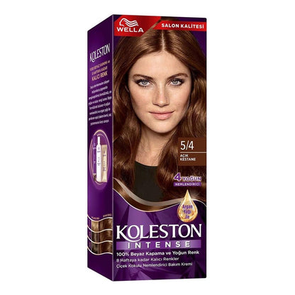 Wella Koleston Intense Hair Color 5/4 Light Chestnut by Beauty Care Bag