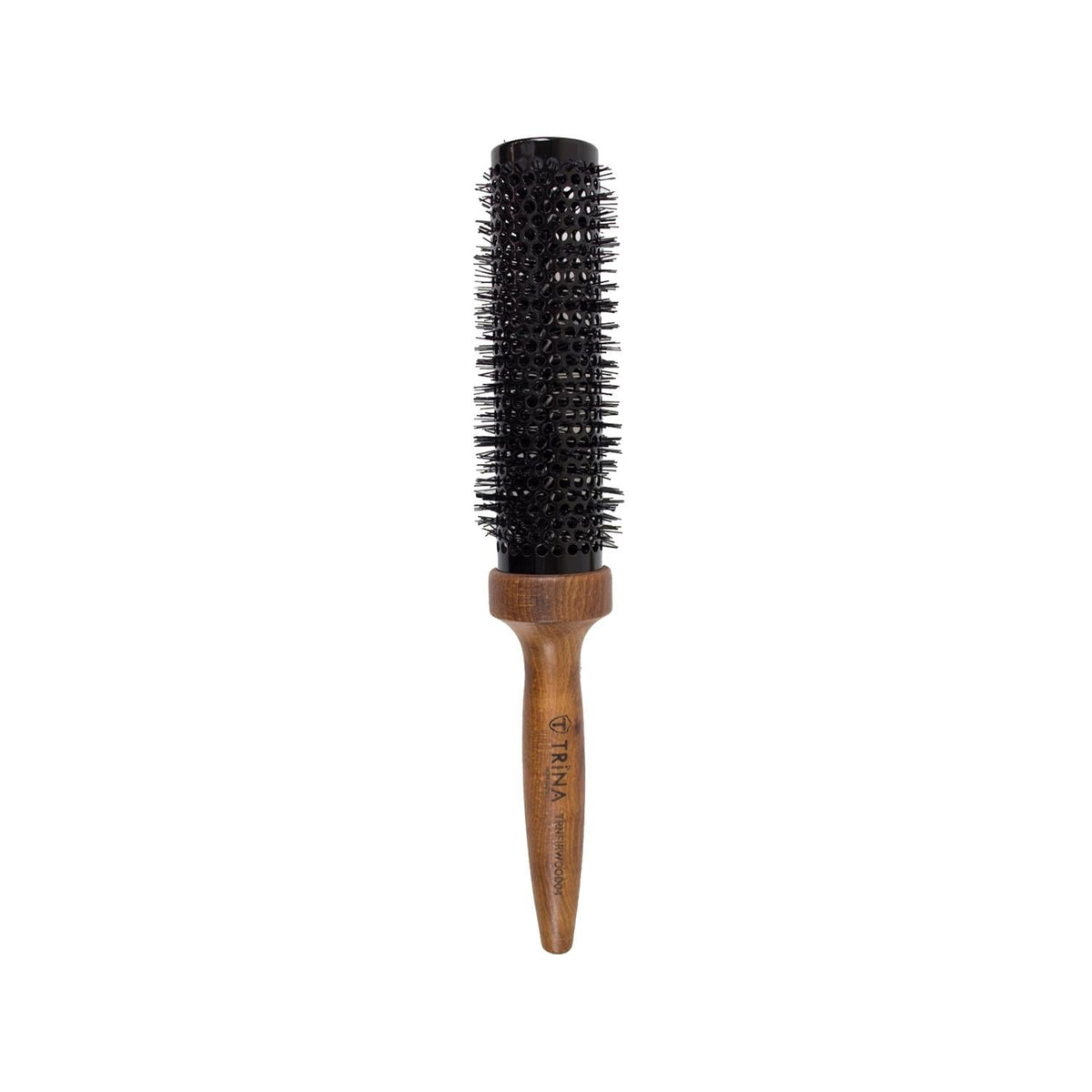 Trina 43 mm Wooden Handled Hair Brush - Natural Feel & High-Quality Hair Care by Beauty Care Bag