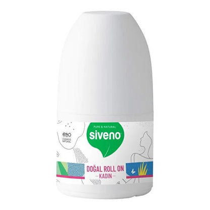 Siveno Natural Roll-On Deodorant for Women - Aluminum Free, Vegan & Hypoallergenic - Odor Control & Sensitive Skin Friendly by Beauty Care Bag