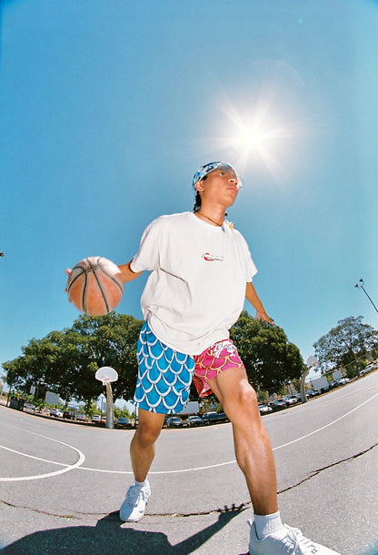 Beast anime mesh shorts – view 2