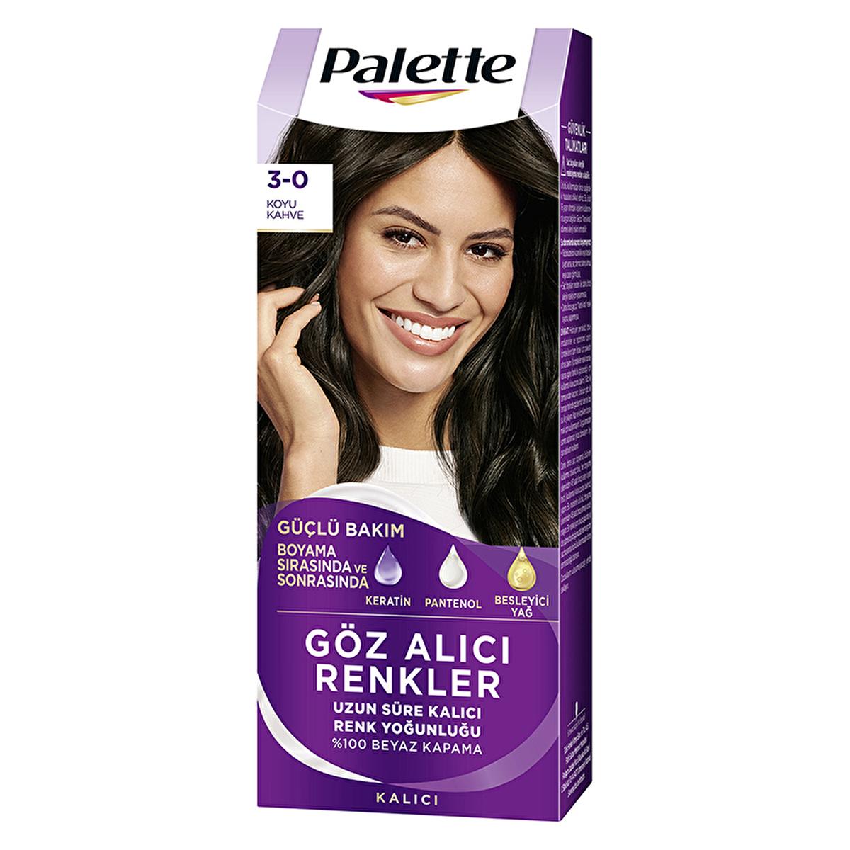 Palette hair dye 3-0 Dark Brown – view 2