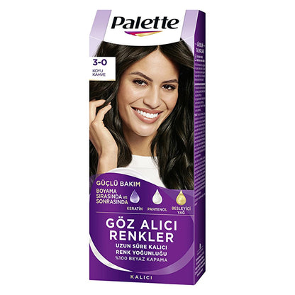 Palette hair dye 3-0 Dark Brown – view 2