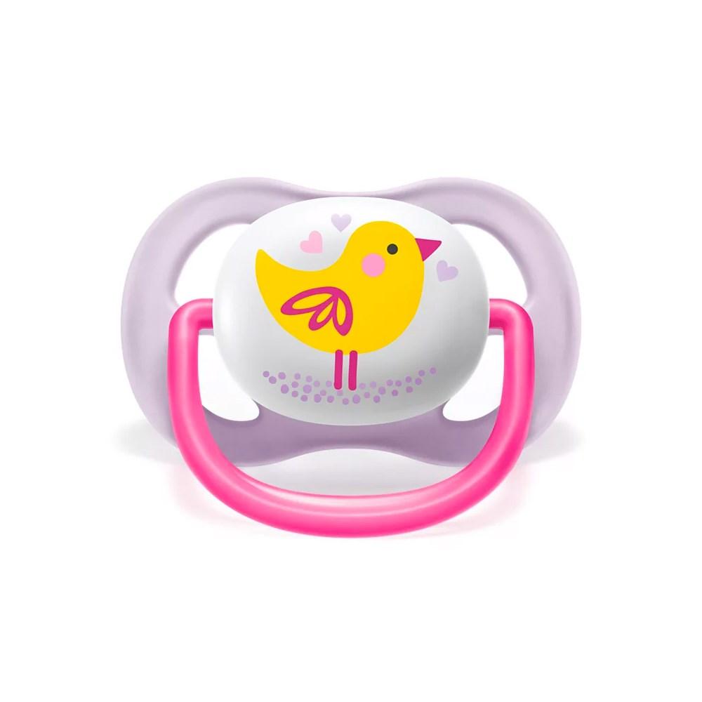 Philips Avent Ultra Air Animals Baby Pacifier 0-6m - Soft, Sterilizable, Comfort Pacifier for Newborns by Beauty Care Bag