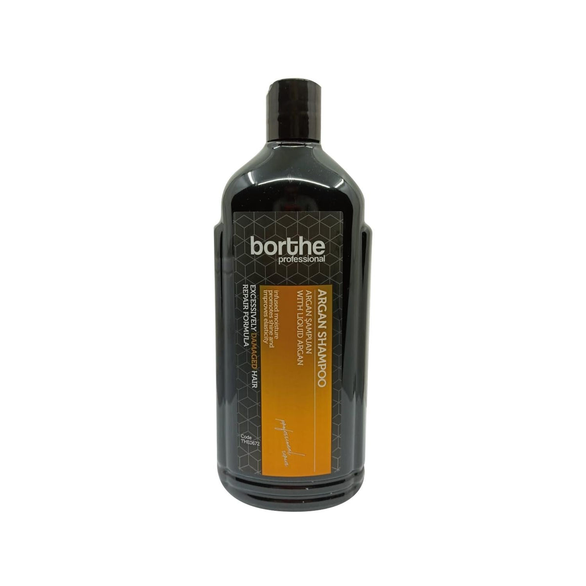 Borthe Professional Argan Shampoo 700ml - Nourishing & Moisturizing Hair Care for Dry or Damaged Hair by Beauty Care Bag