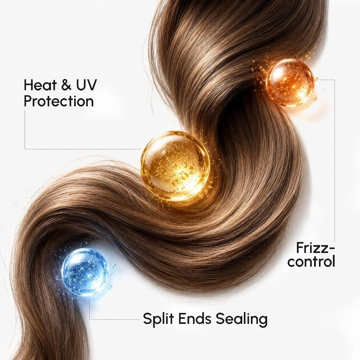 Keratin hair oil capsules – view 6