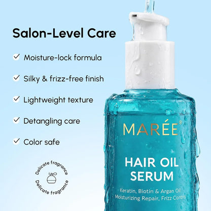 Keratin hair oil serum – view 5
