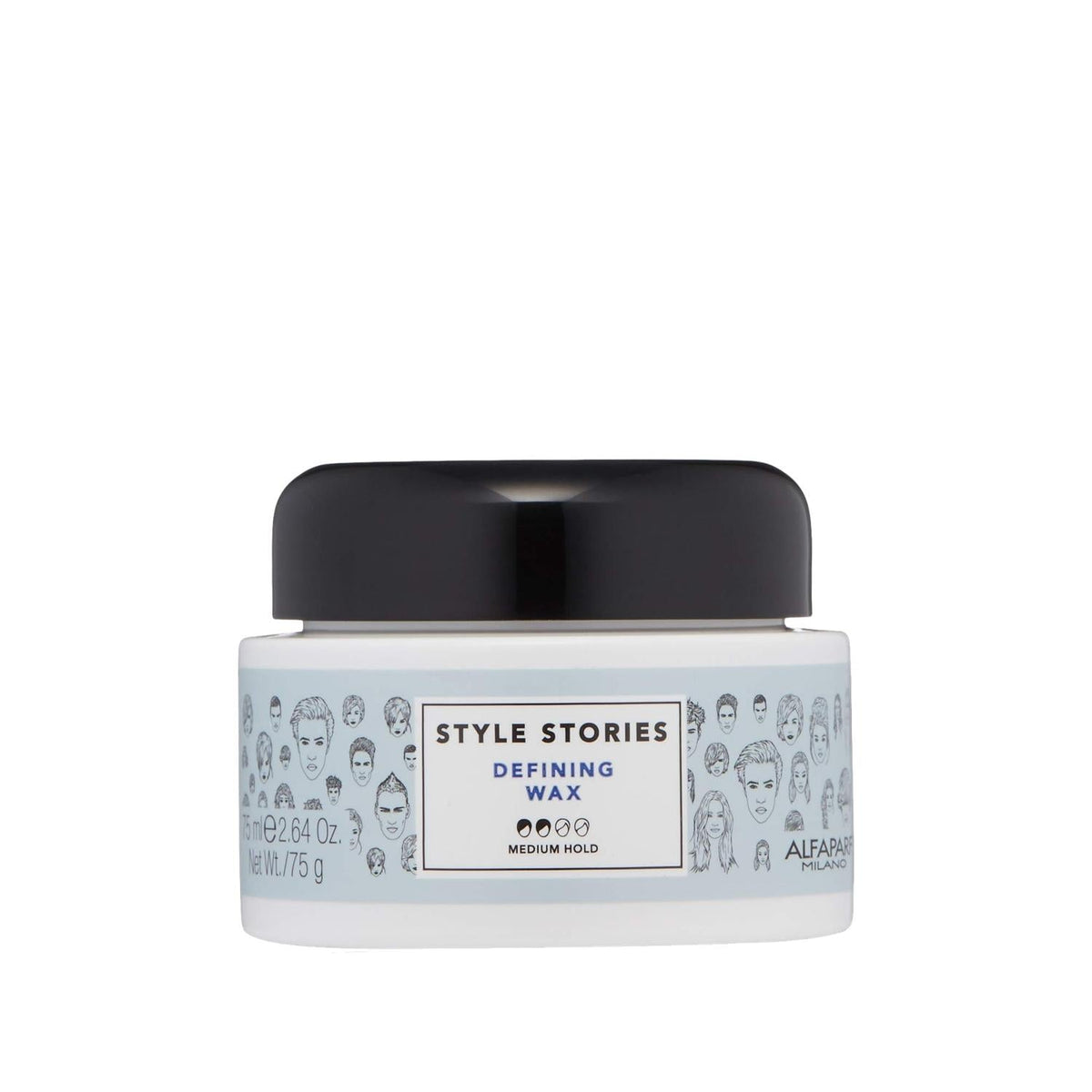 Alfaparf Milano Style Stories Defining Hair Wax - 75 ml - Medium Hold for All Hair Types by Beauty Care Bag