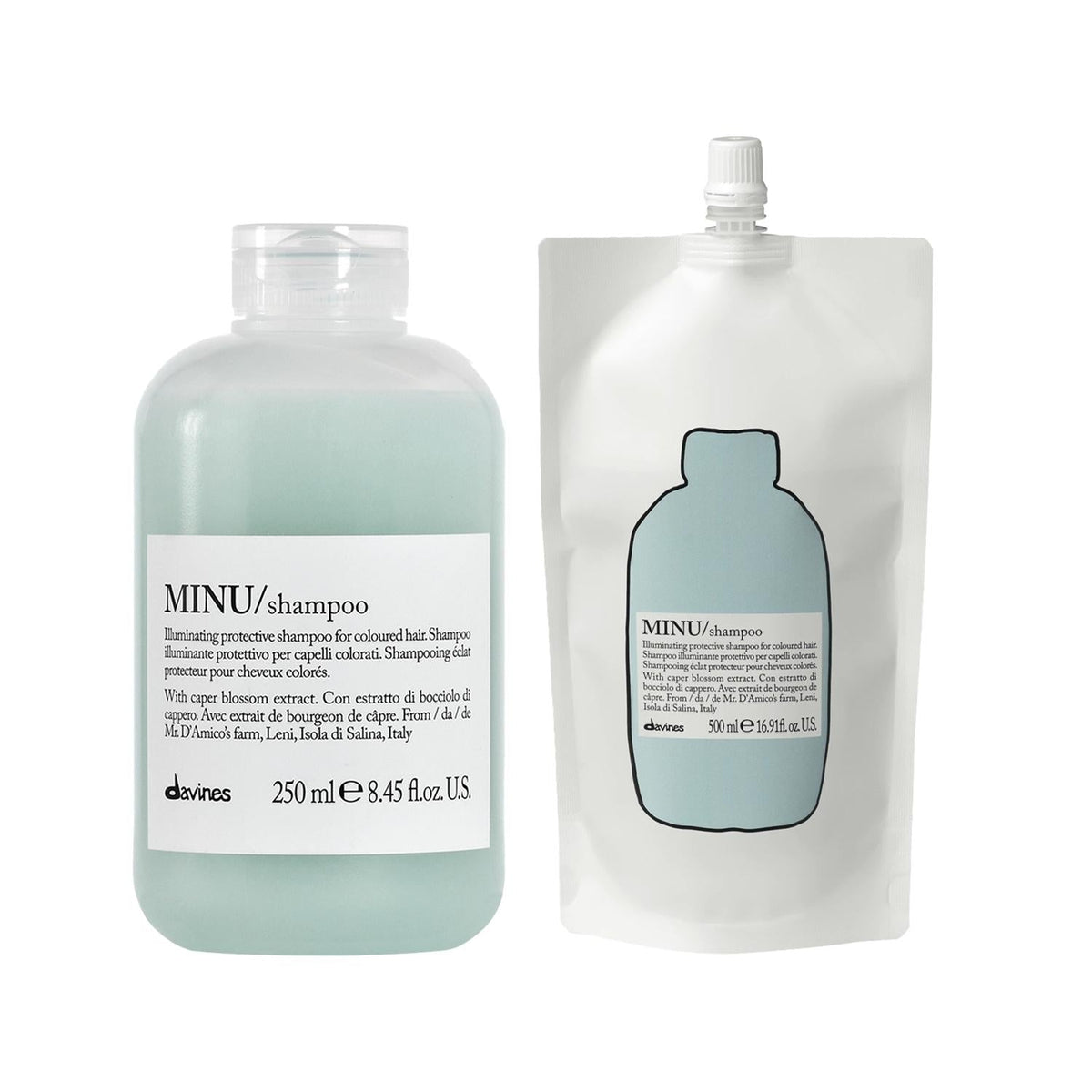 Davines Minu Illuminating Shampoo for Colored Hair 250 ml by Beauty Care Bag