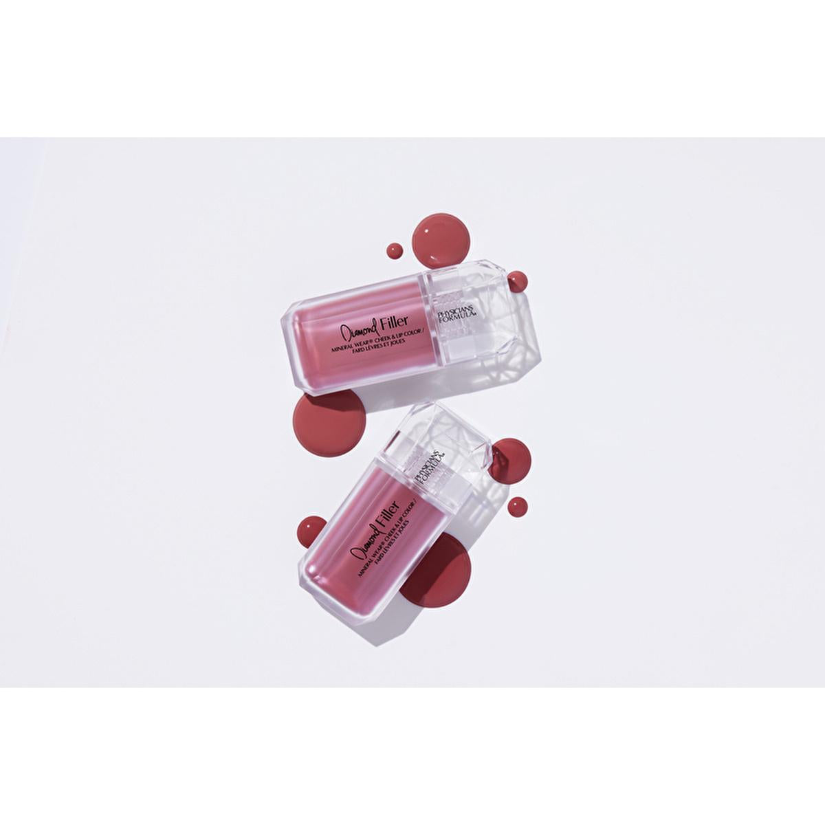 Physicians Formula Diamond Filler Allõk Blush - Radiant Shimmer for Cheeks & Lips - Desert Dust Glow by Beauty Care Bag