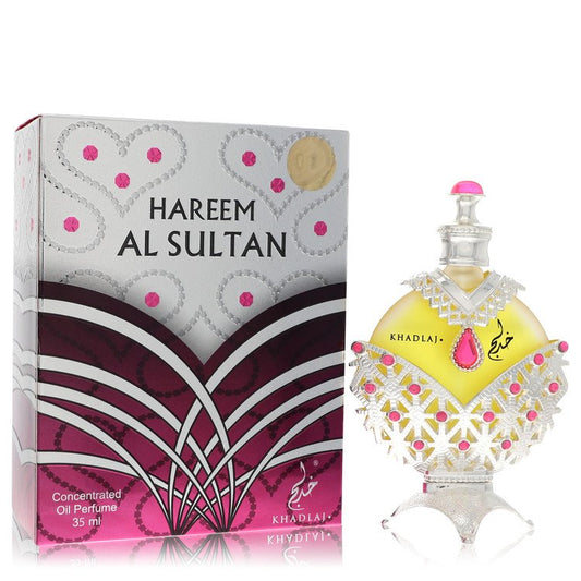 Khadlaj Hareem Al Sultan Silver by Khadlaj Concentrated Perfume Oil (Unisex) 1.18 oz for Women by Avera Group