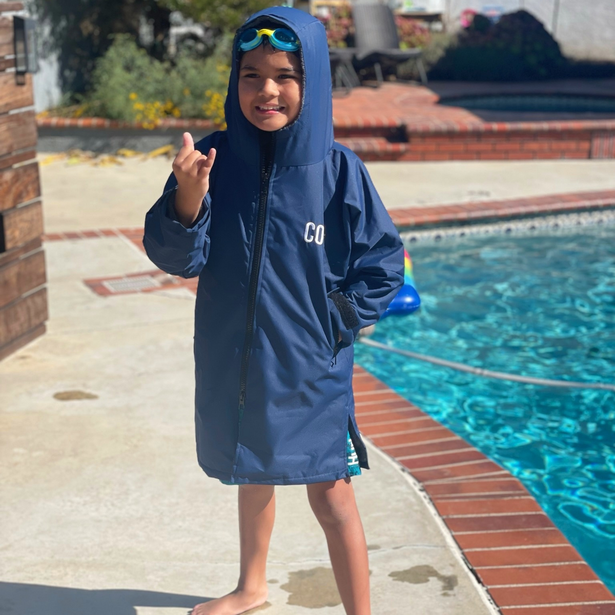 Kids Swim Parka Ages 4-8 by COR Surf