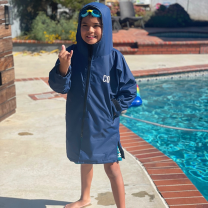 Kids Swim Parka Ages 4-8 by COR Surf