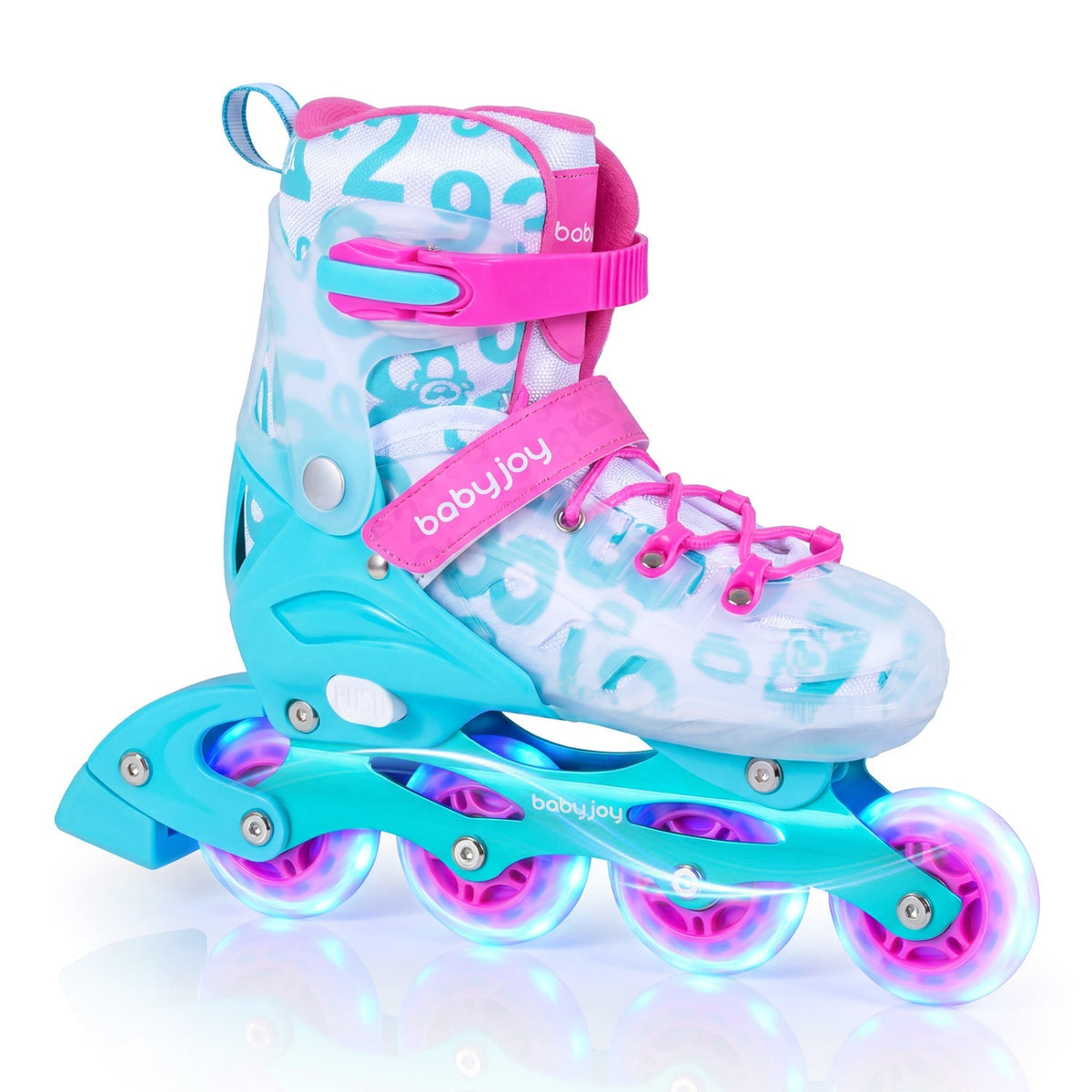 Kids Inline Skates with Light Up Wheels for Beginners Ages 9-14 by GBruno Store