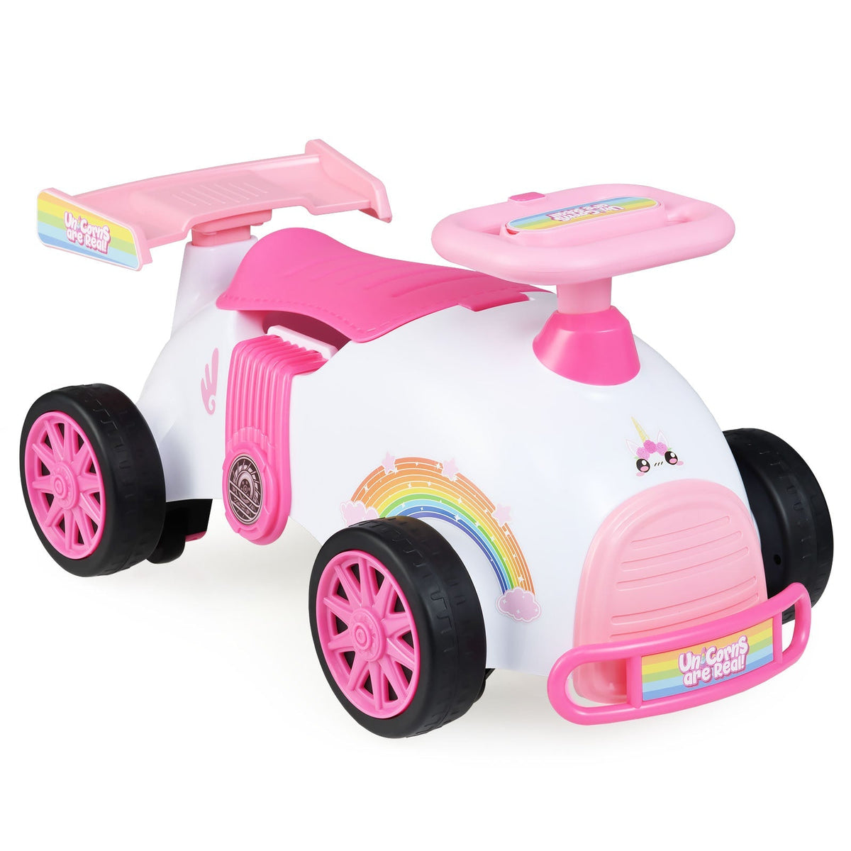 Kids Ride On Car Sliding Toy with Music and Under-Seat Storage by GBruno Store