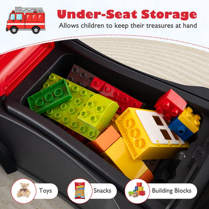 Kids Ride On Push Car Licensed SCANIA Truck Toy with Steering Wheel and Music by GBruno Store