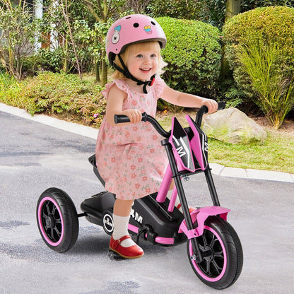 Kids Tricycle 3-Wheel Toddler Bike with Foot Pedals Forward Backward by GBruno Store