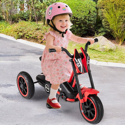 Kids Tricycle 3-Wheel Toddler Bike with Foot Pedals Forward Backward by GBruno Store