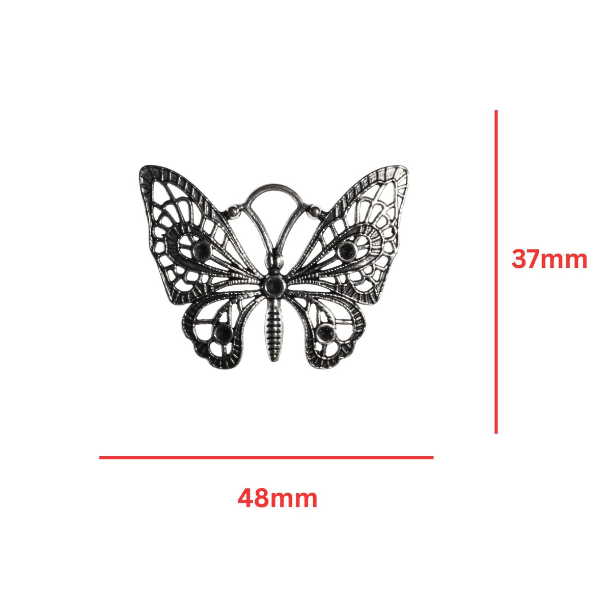 Butterfly Filigree Stamping by Continental Bead Suppliers