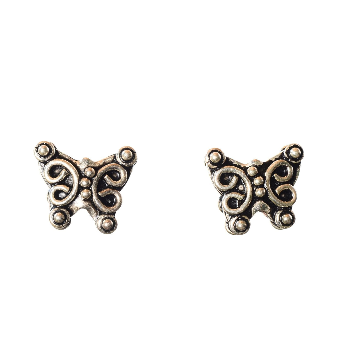 Sterling Silver Butterfly Bead - 12mm by Continental Bead Suppliers