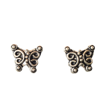 Sterling Silver Butterfly Bead - 12mm by Continental Bead Suppliers