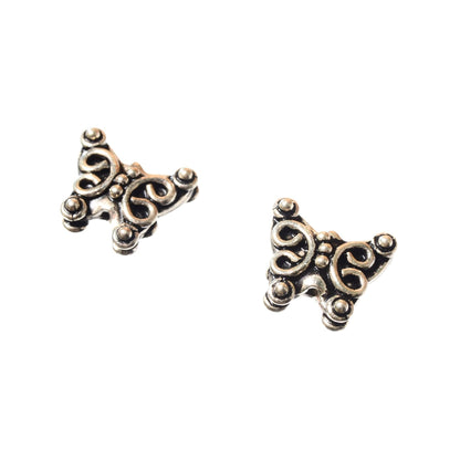 Sterling Silver Butterfly Bead - 12mm by Continental Bead Suppliers