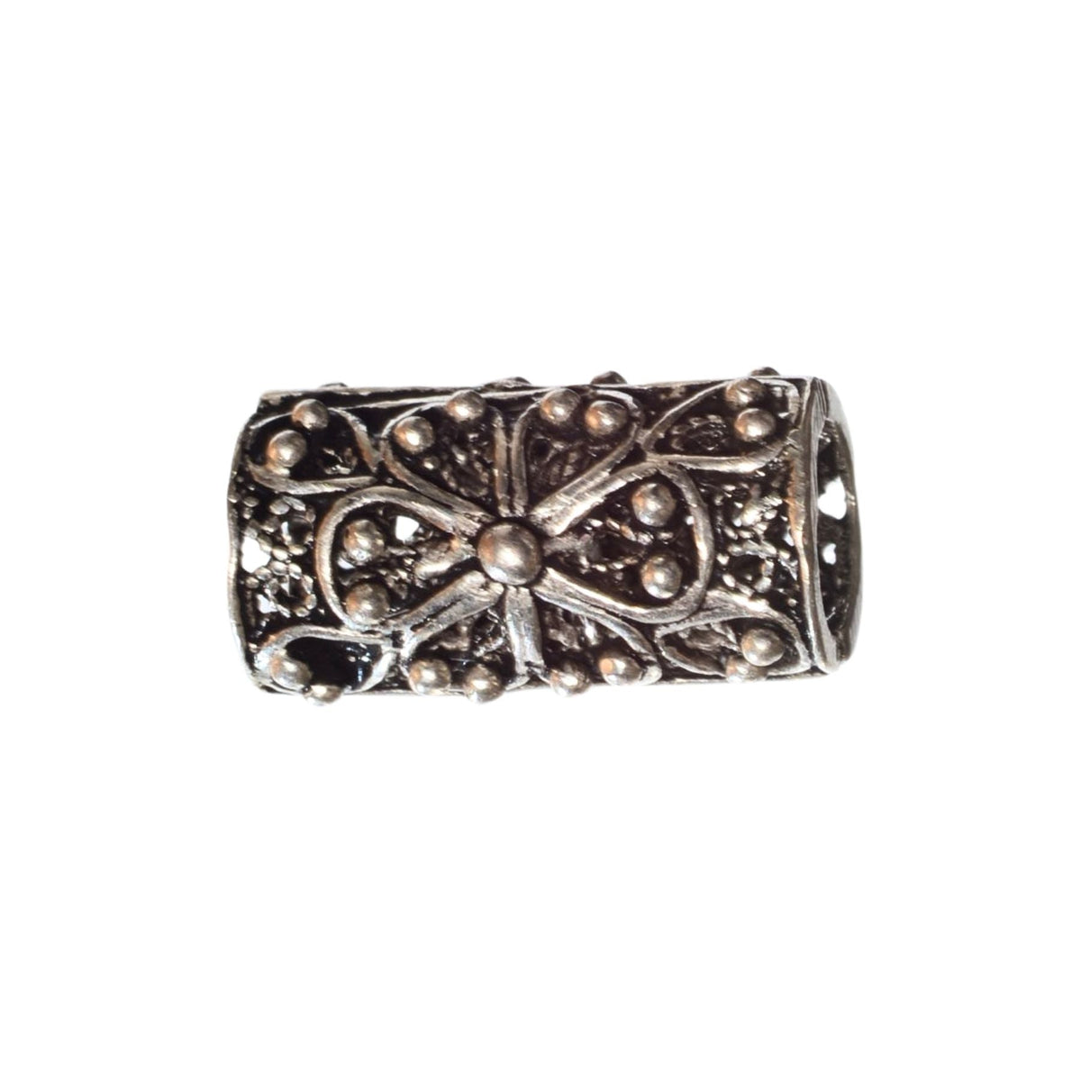 Sterling Silver Large Hole Spacer Bead - 5mm Hole by Continental Bead Suppliers