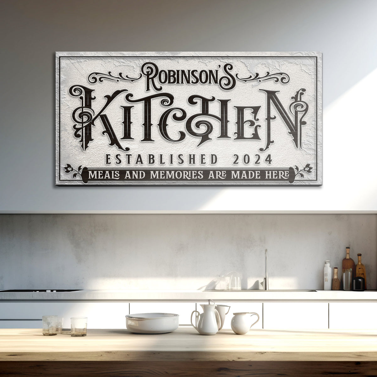 Kitchen Sign VI by Tailored Canvases